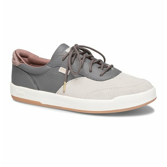 [SOLD] Keds Two-Toned Leather & Suede Sneakers - Picture 1 of 3